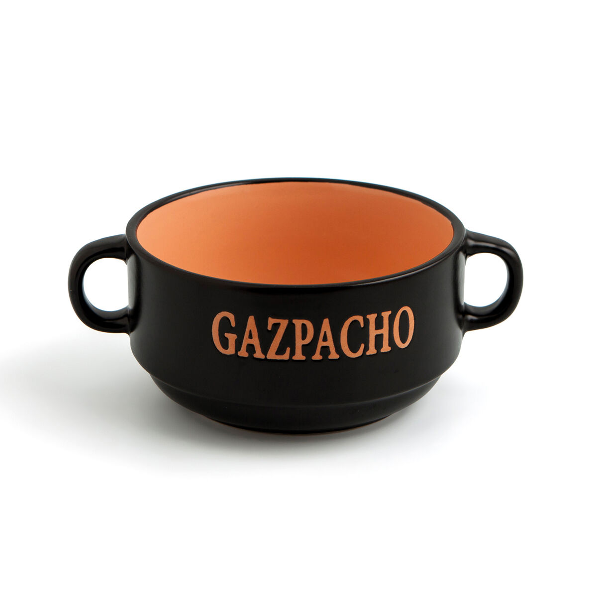 Bol para Aperitivos Quid Rustik Cerámica 16 x 12 x 7 cm (6 Unidades)