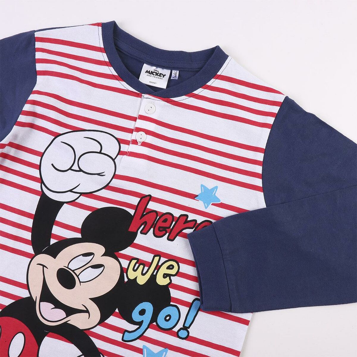 Pijama Infantil Mickey Mouse Azul oscuro