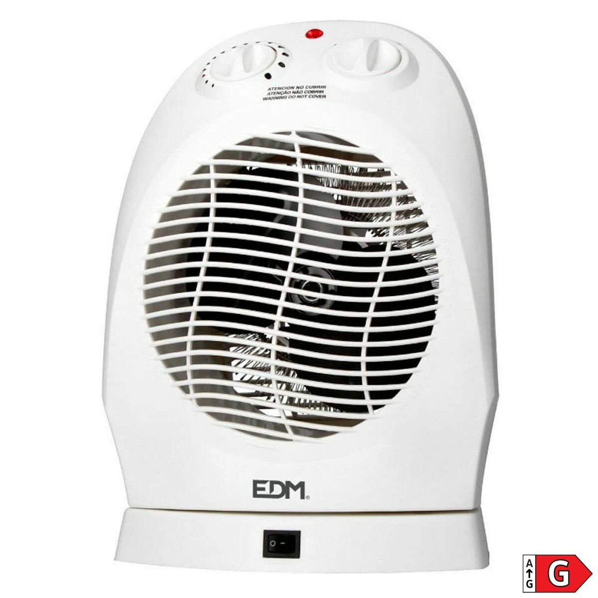 Calefactor EDM 07202 07202 Blanco 1000-2000 W 1000 - 2000 W