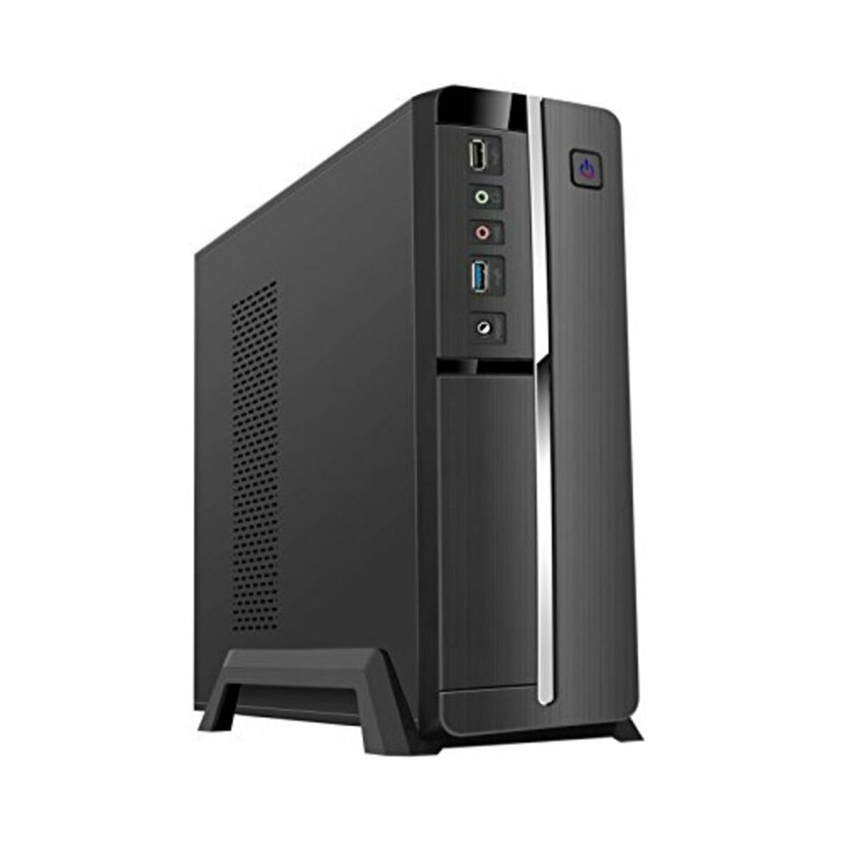 Caja Minitorre Micro ATX con Fuente Alimentación TooQ TQC-3005U3 Slim USB 3.0