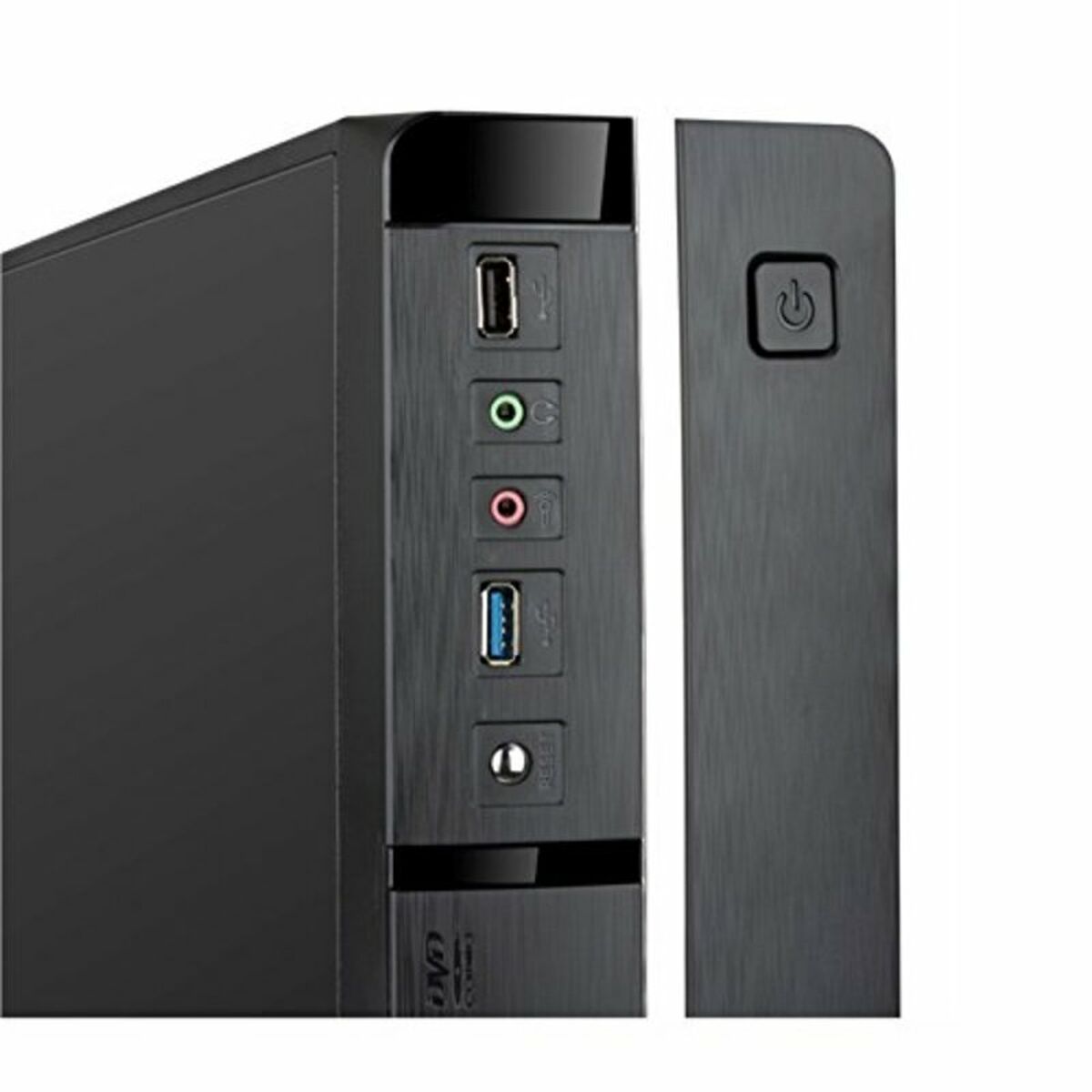 Caja Minitorre Micro ATX con Fuente Alimentación TooQ TQC-3005U3 Slim USB 3.0