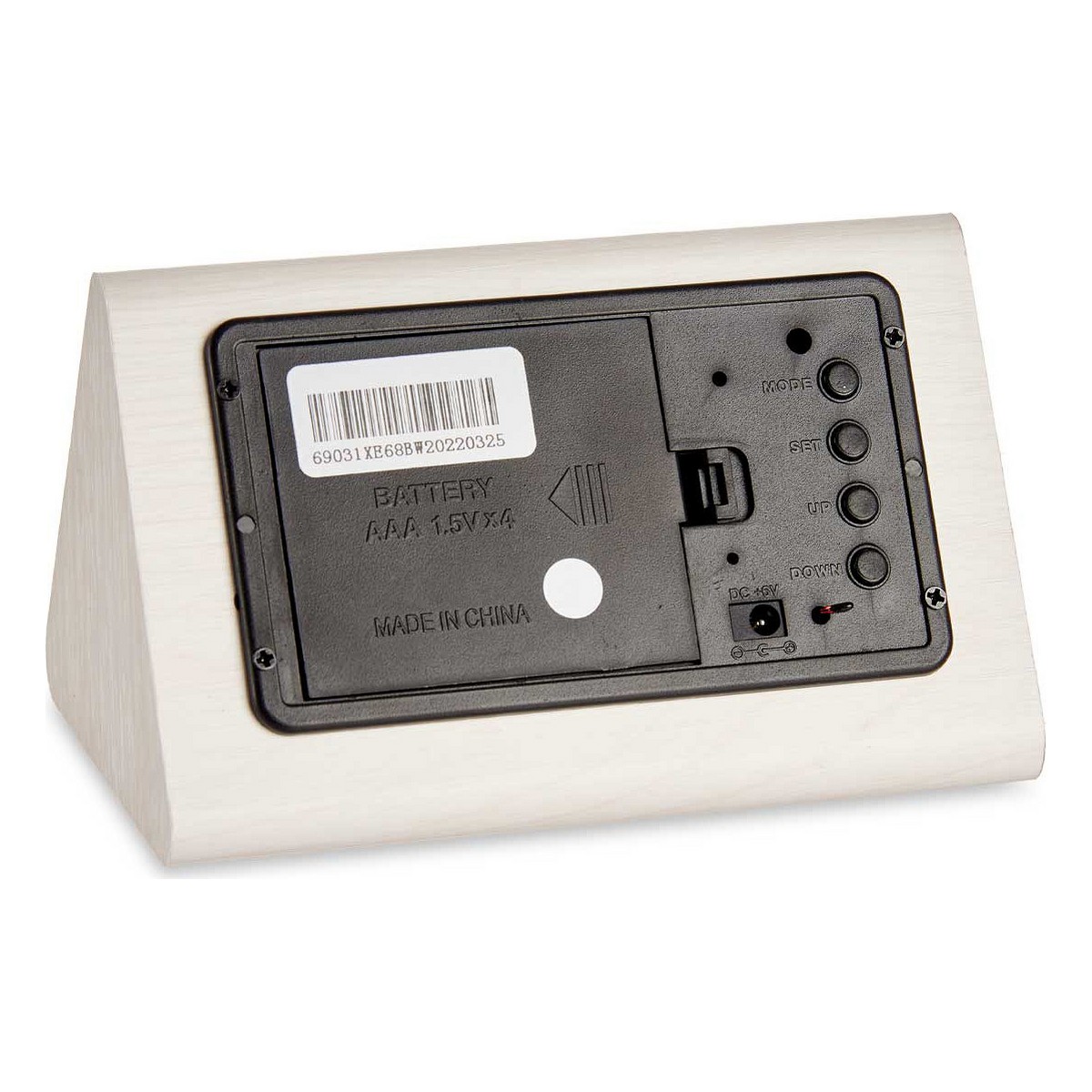 Reloj Digital de Sobremesa Gift Decor Blanco