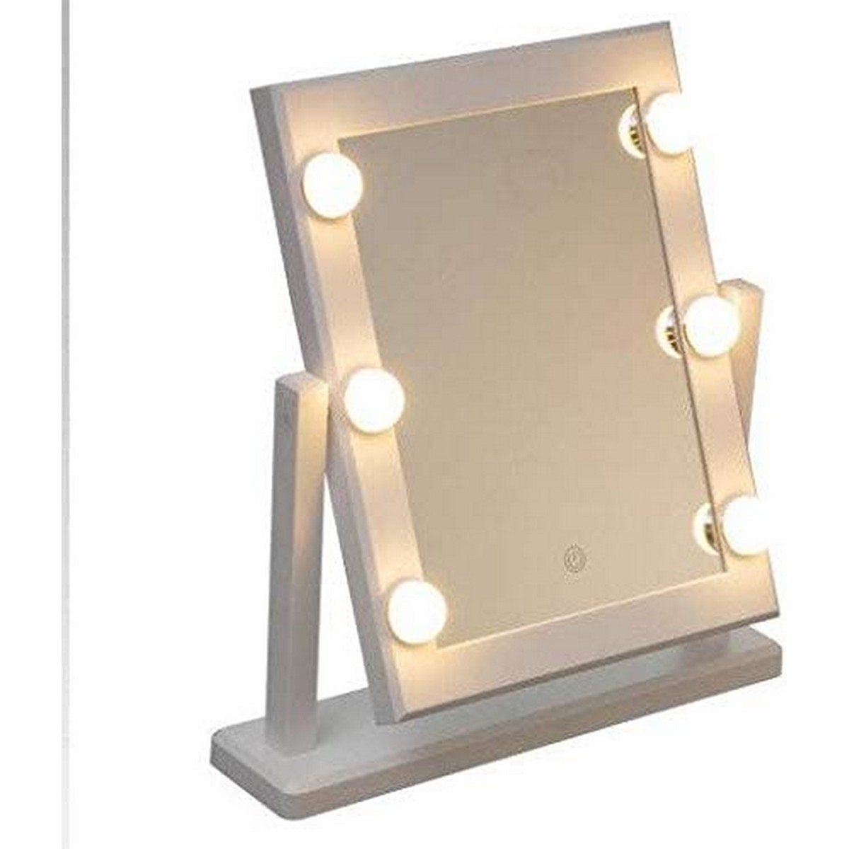 Espejo LED Táctil de Sobremesa 5five Hollywood Blanco 37 x 9 x 40,5 cm