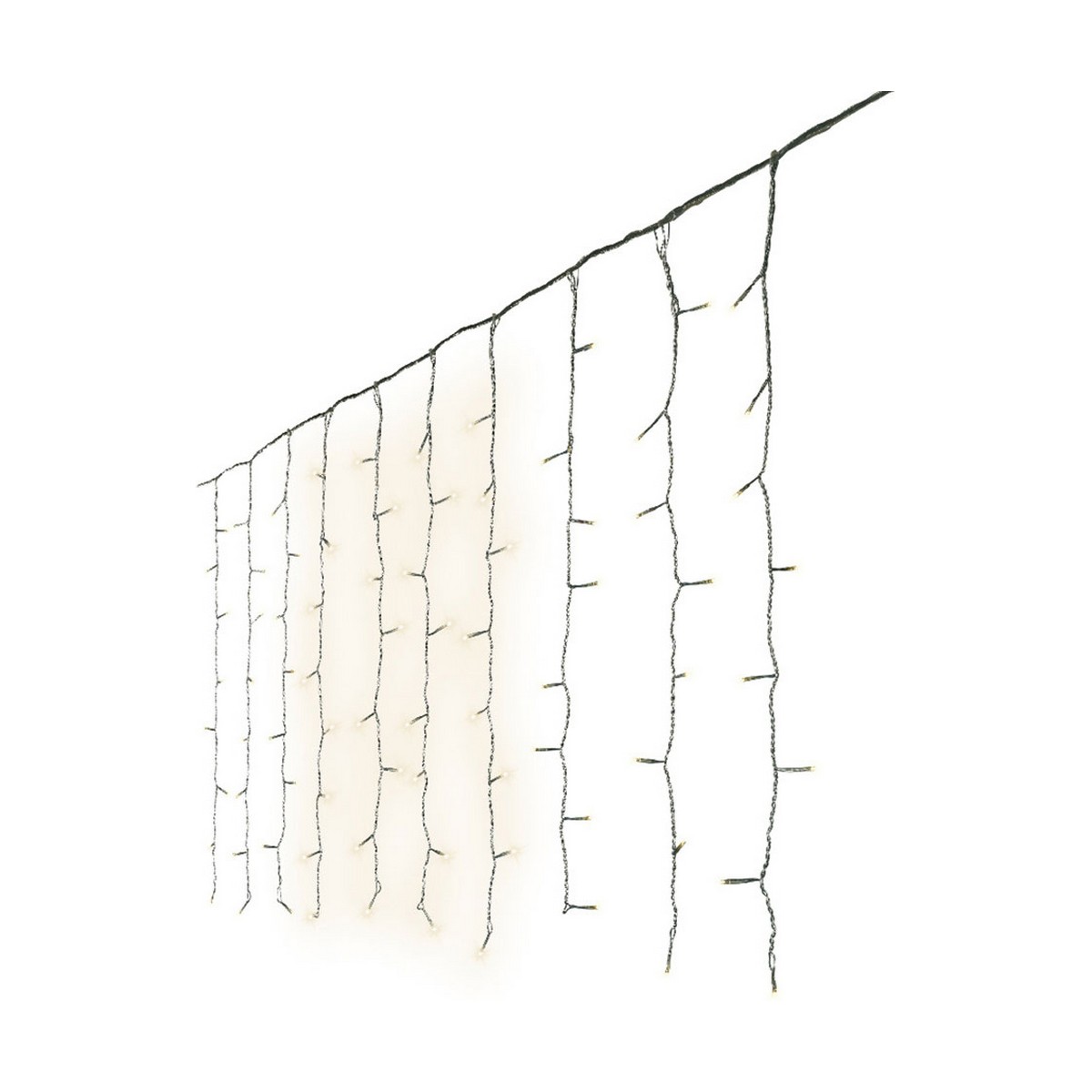 Cortina de Luces LED Lumineo Transparente 2,25 X 1,5 M (1 unidad)