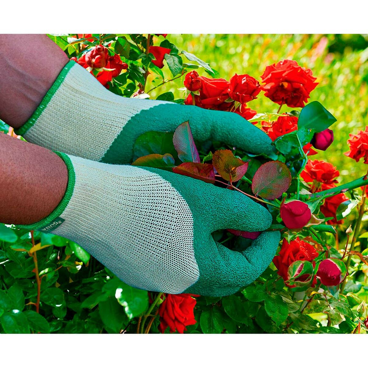 Guantes de jardinería JUBA Verde
