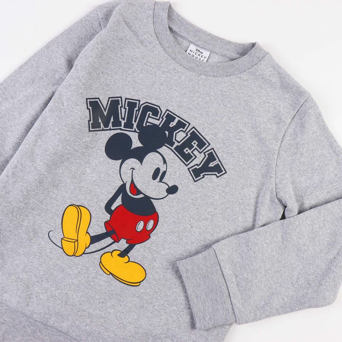 Sudadera sin Capucha Niño Mickey Mouse Gris