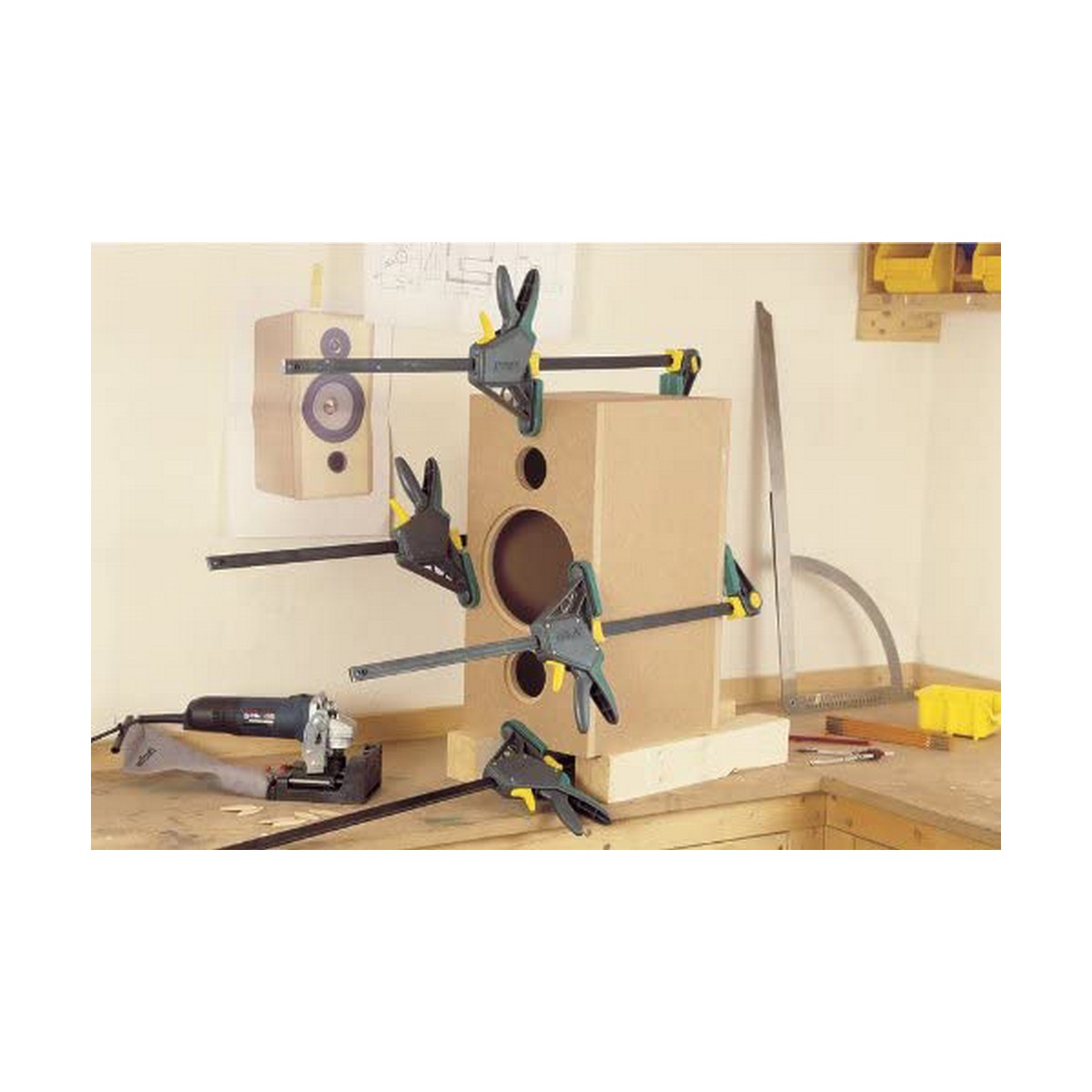 Sargento monomanual Wolfcraft 3033000