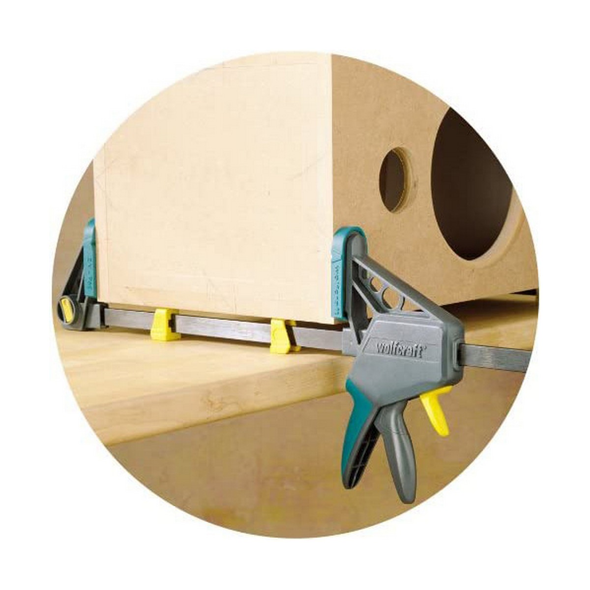 Sargento monomanual Wolfcraft 3033000