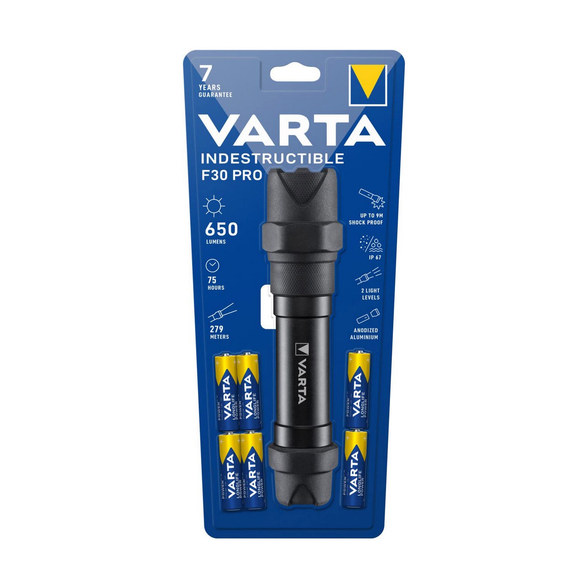 Linterna Varta f30 pro