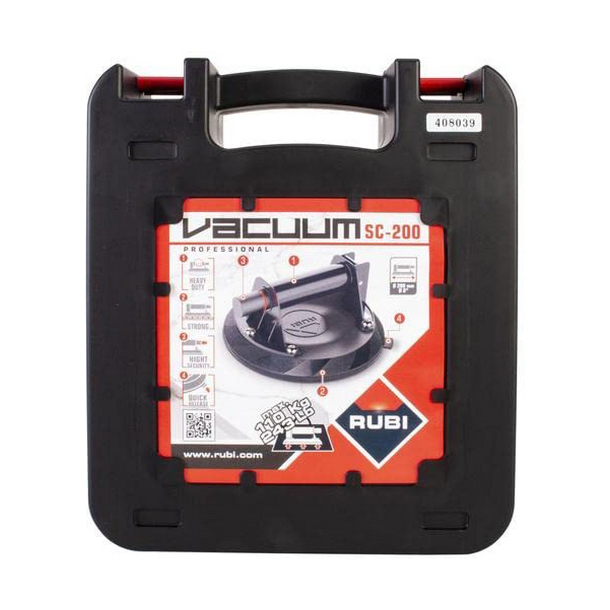 Ventosa Rubi 18919 Negro