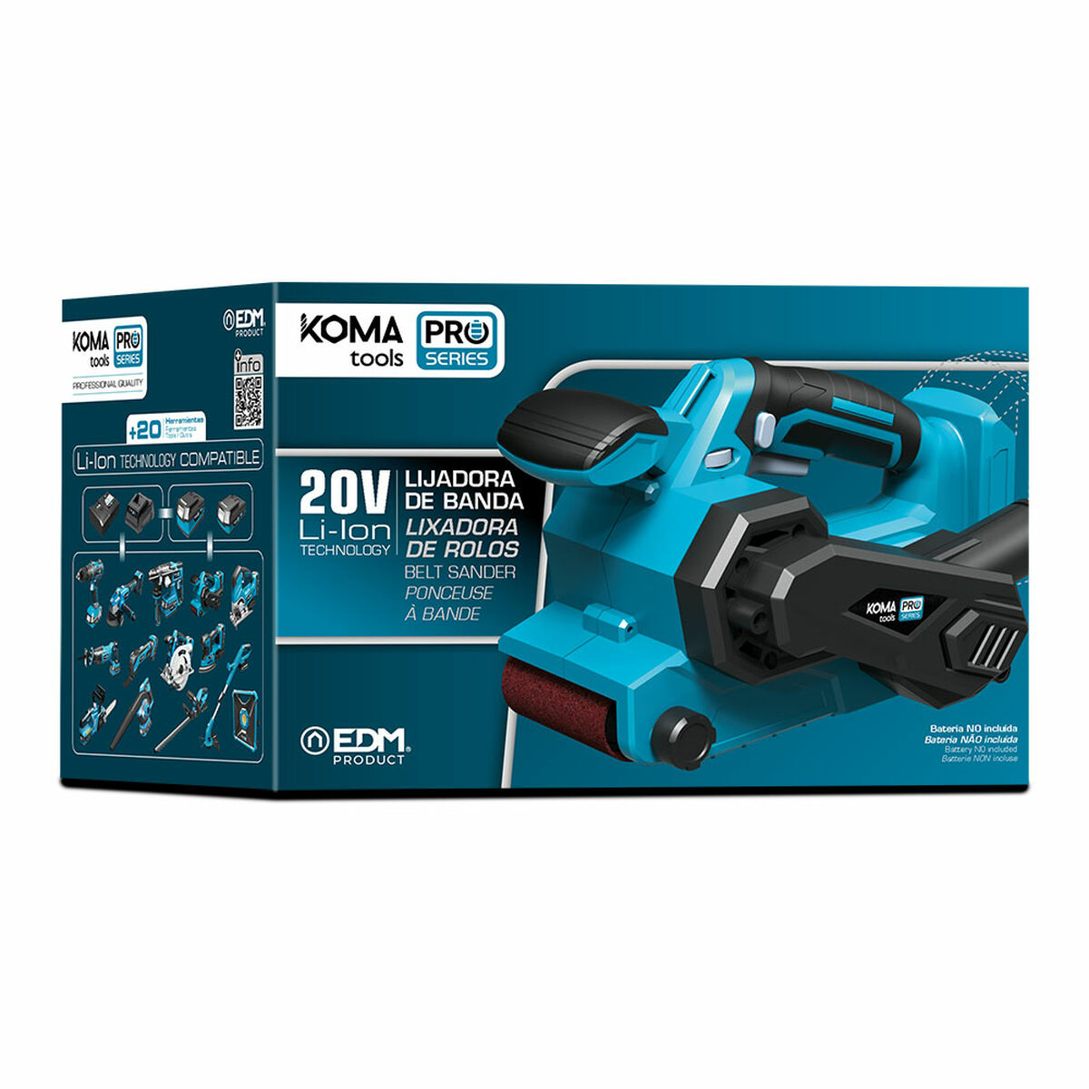 Lijadora orbital Koma Tools Pro Series