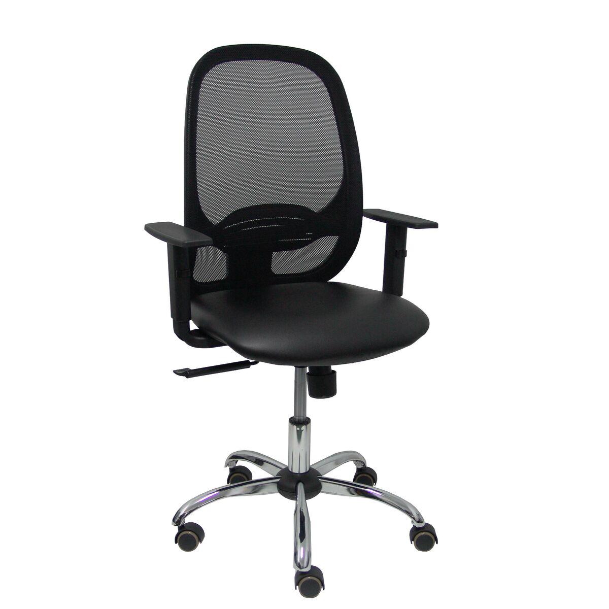 Silla de Oficina Piqueras y Crespo 10CCRRN Negro Con reposabrazos