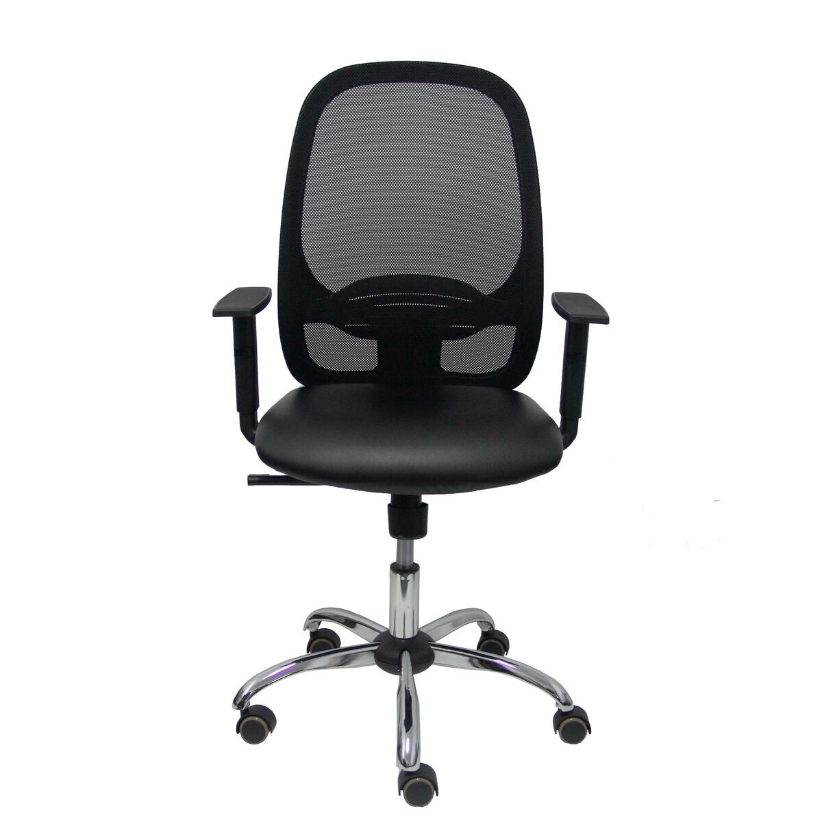 Silla de Oficina Piqueras y Crespo 10CCRRN Negro Con reposabrazos