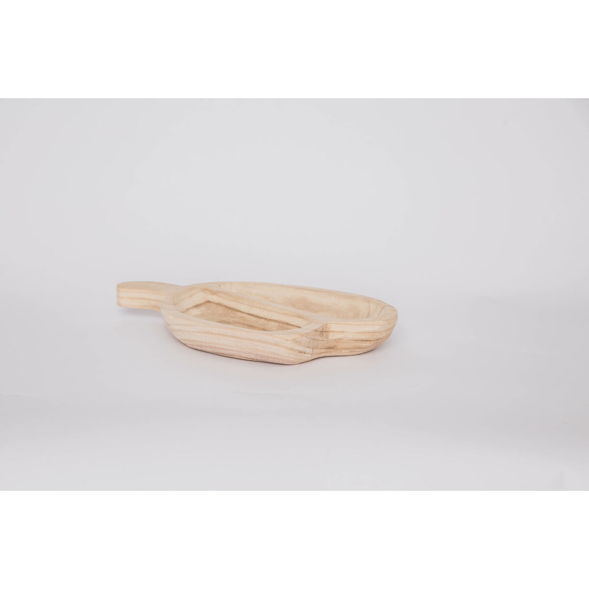 Bandeja de Aperitivos DKD Home Decor Marrón claro Natural Tropical 38 x 21 x 5 cm 30 x 21 x 5 cm