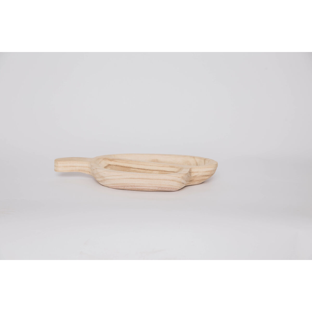 Bandeja de Aperitivos DKD Home Decor Marrón claro Natural Tropical 38 x 21 x 5 cm 30 x 21 x 5 cm