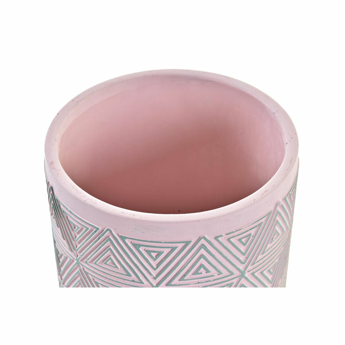 Set de Maceteros DKD Home Decor Cemento 2 Piezas 2 Unidades (17 x 17 x 15 cm)