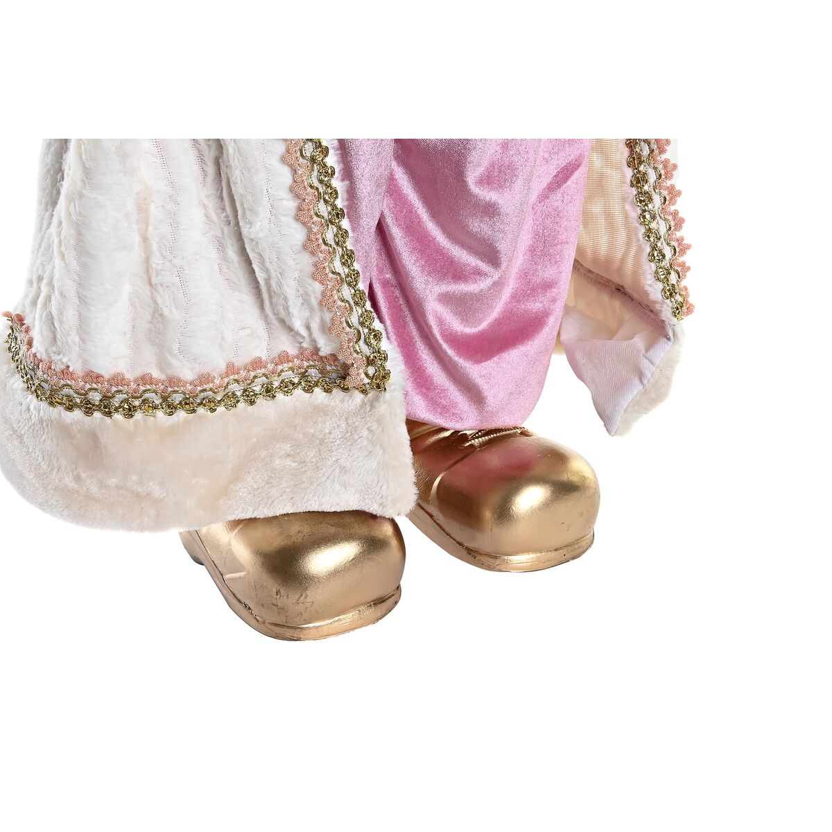 Figura Decorativa DKD Home Decor Papá Noel Poliéster PVC (45 x 34 x 83 cm)