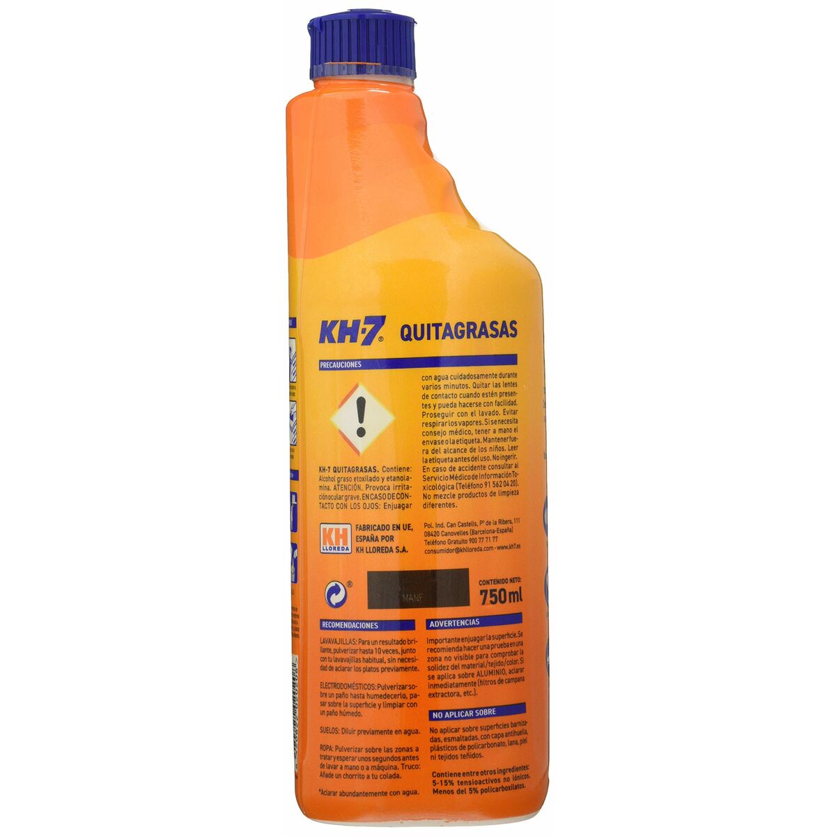 Desengrasante KH7 750 ml Multiusos Recambio