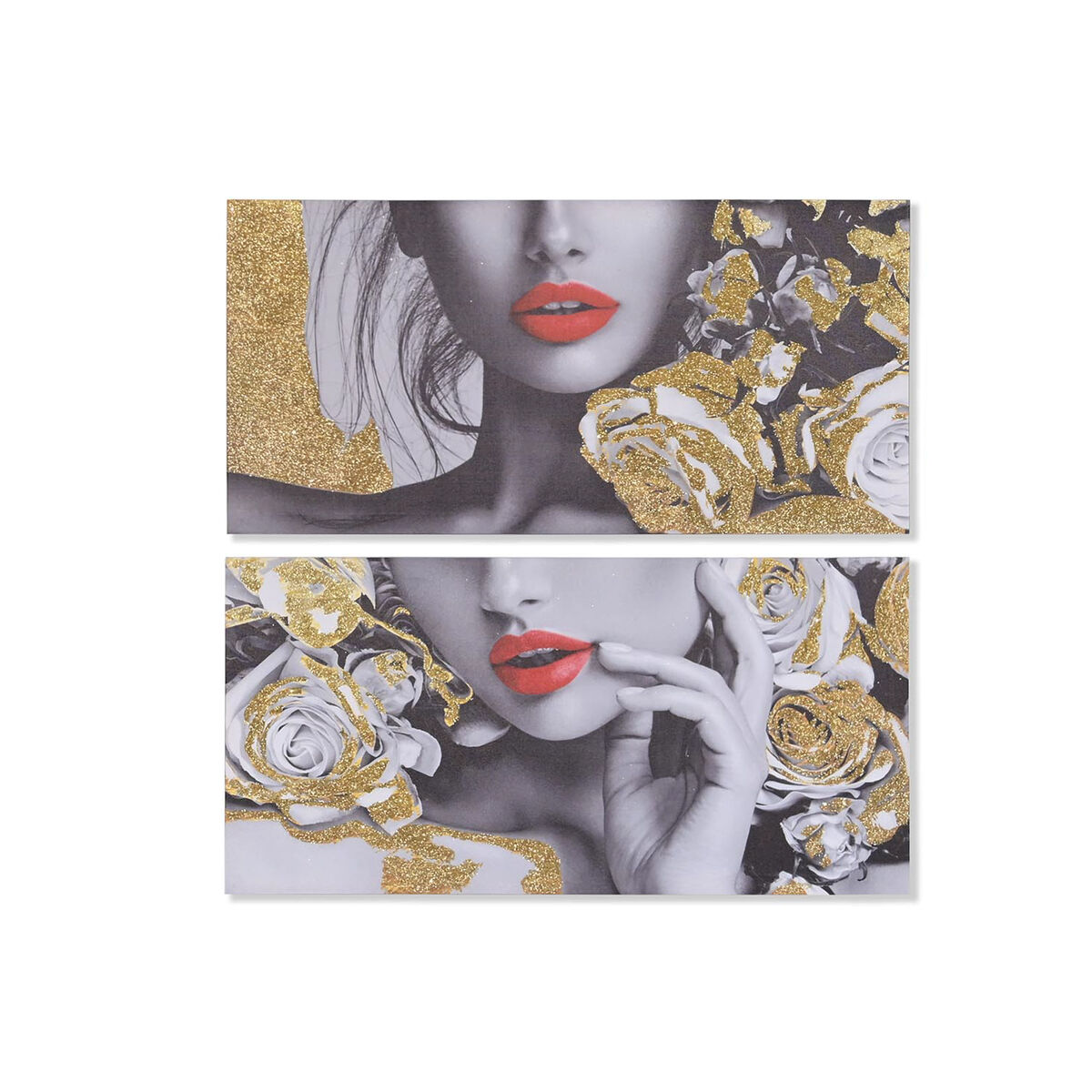 Lienzo DKD Home Decor Lienzo Madera MDF 80 x 2 x 40 cm