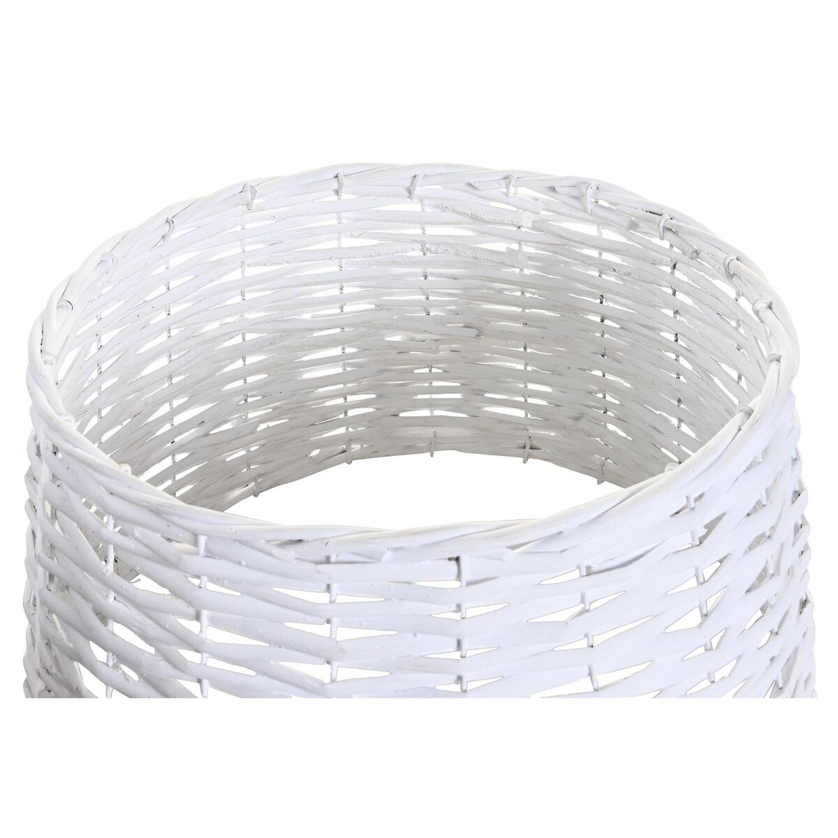 Faldón de árbol de Navidad DKD Home Decor Mimbre (39 x 39 x 22 cm) (2 Unidades)