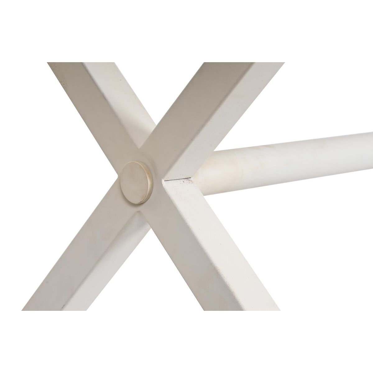 Mesa de Comedor DKD Home Decor Blanco Metal Madera de mango 180 x 90 x 76 cm