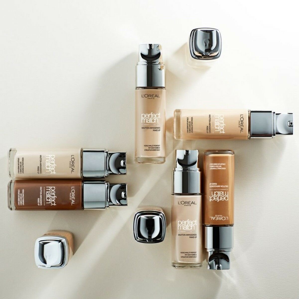 Base de Maquillaje Fluida L'Oreal Make Up Accord Parfait N Nº 3.5.N 30 ml