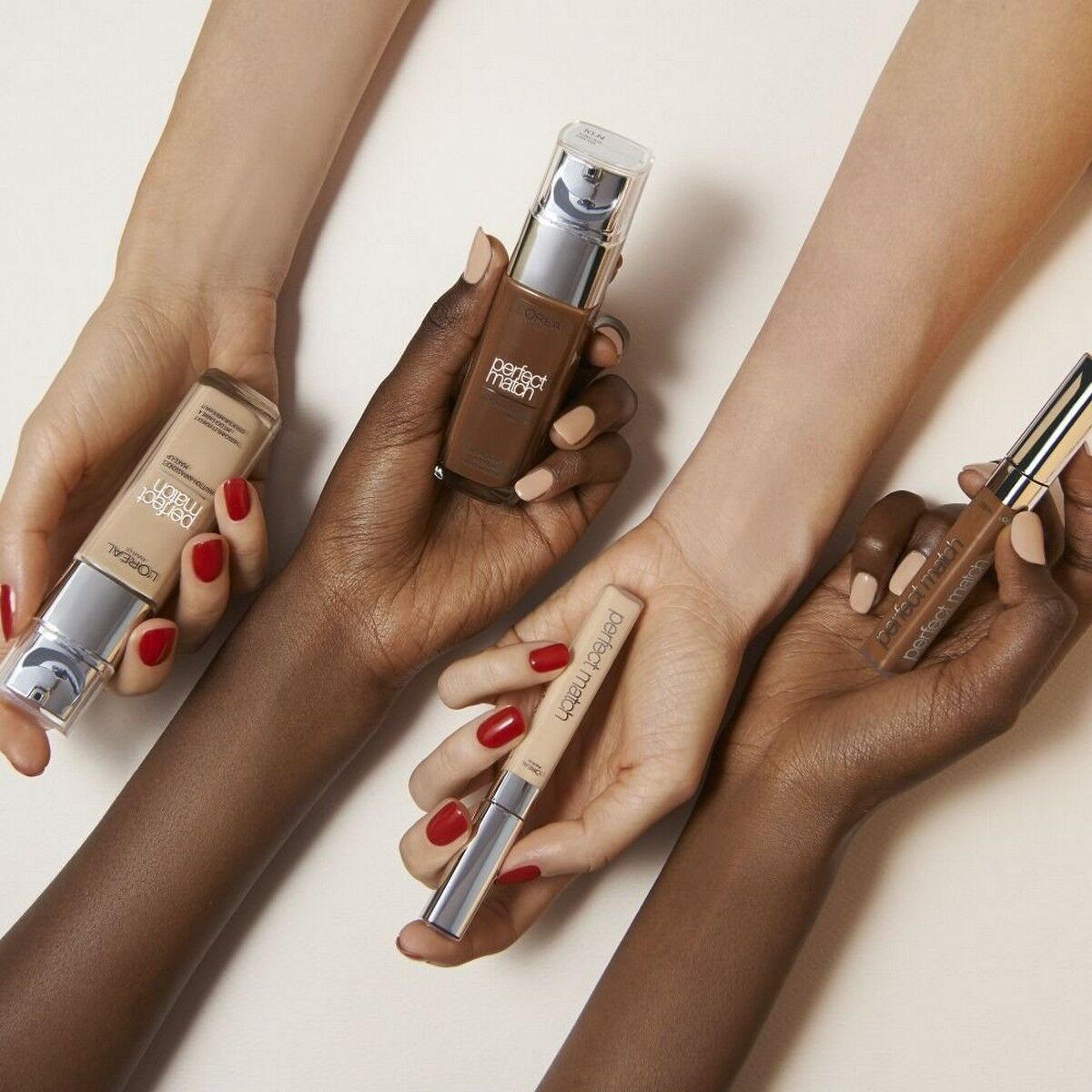 Base de Maquillaje Fluida L'Oreal Make Up Accord Parfait N Nº 3.5.N 30 ml