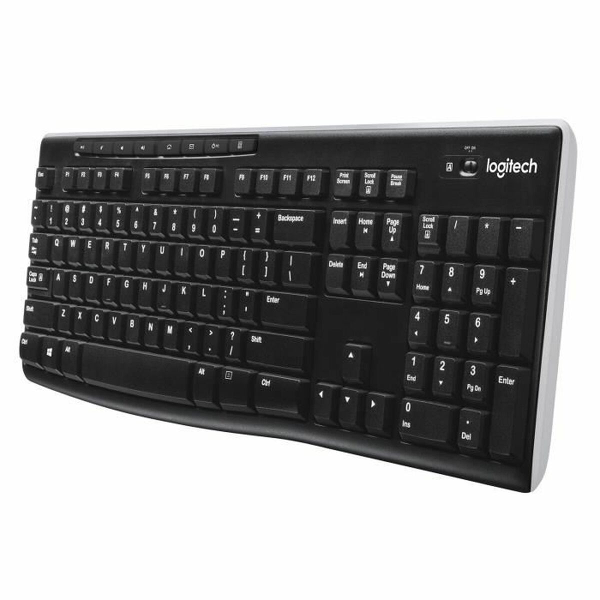 Teclado Inalámbrico Logitech Francés Negro AZERTY