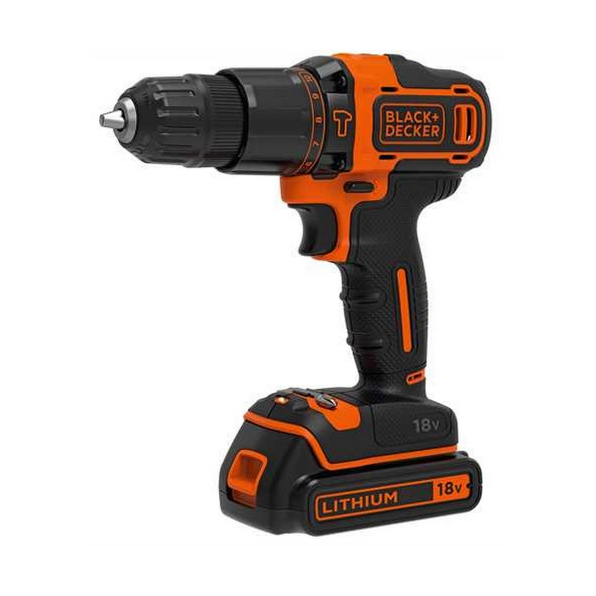 Atornillador eléctrico Black & Decker BDCHD18KB 40 Nm