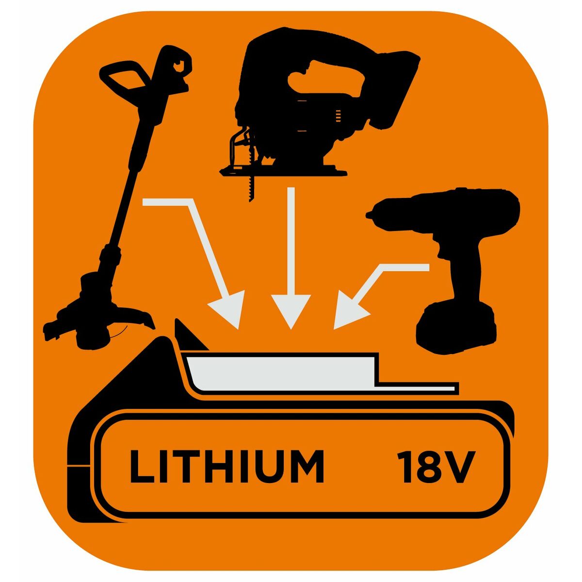 Atornillador eléctrico Black & Decker BDCHD18KB 40 Nm