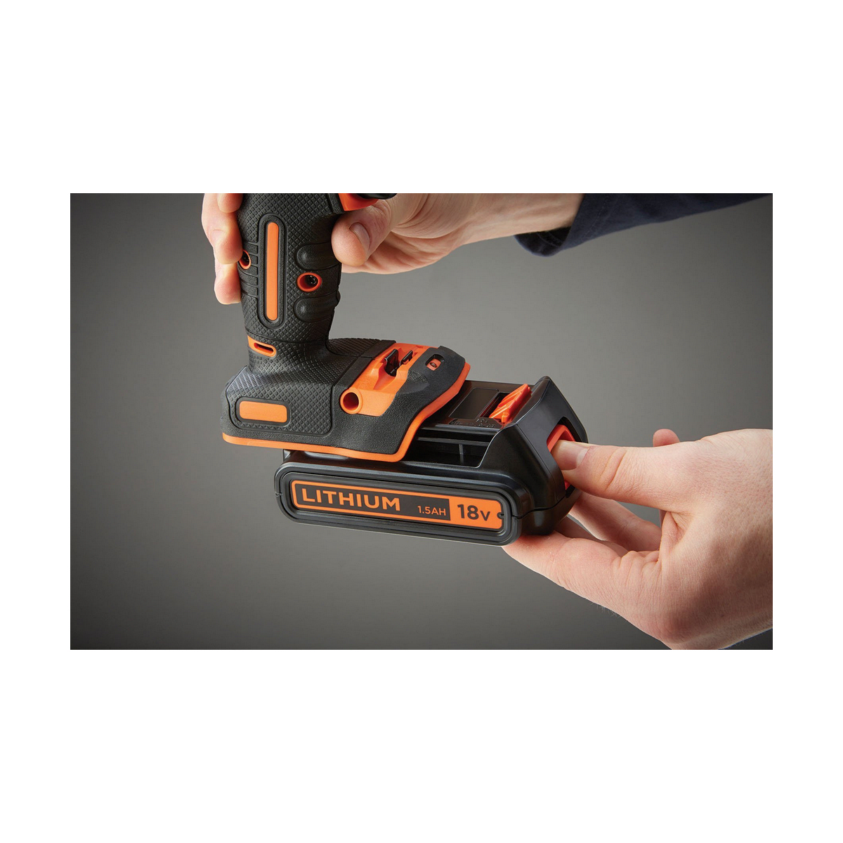 Atornillador eléctrico Black & Decker BDCHD18KB 40 Nm