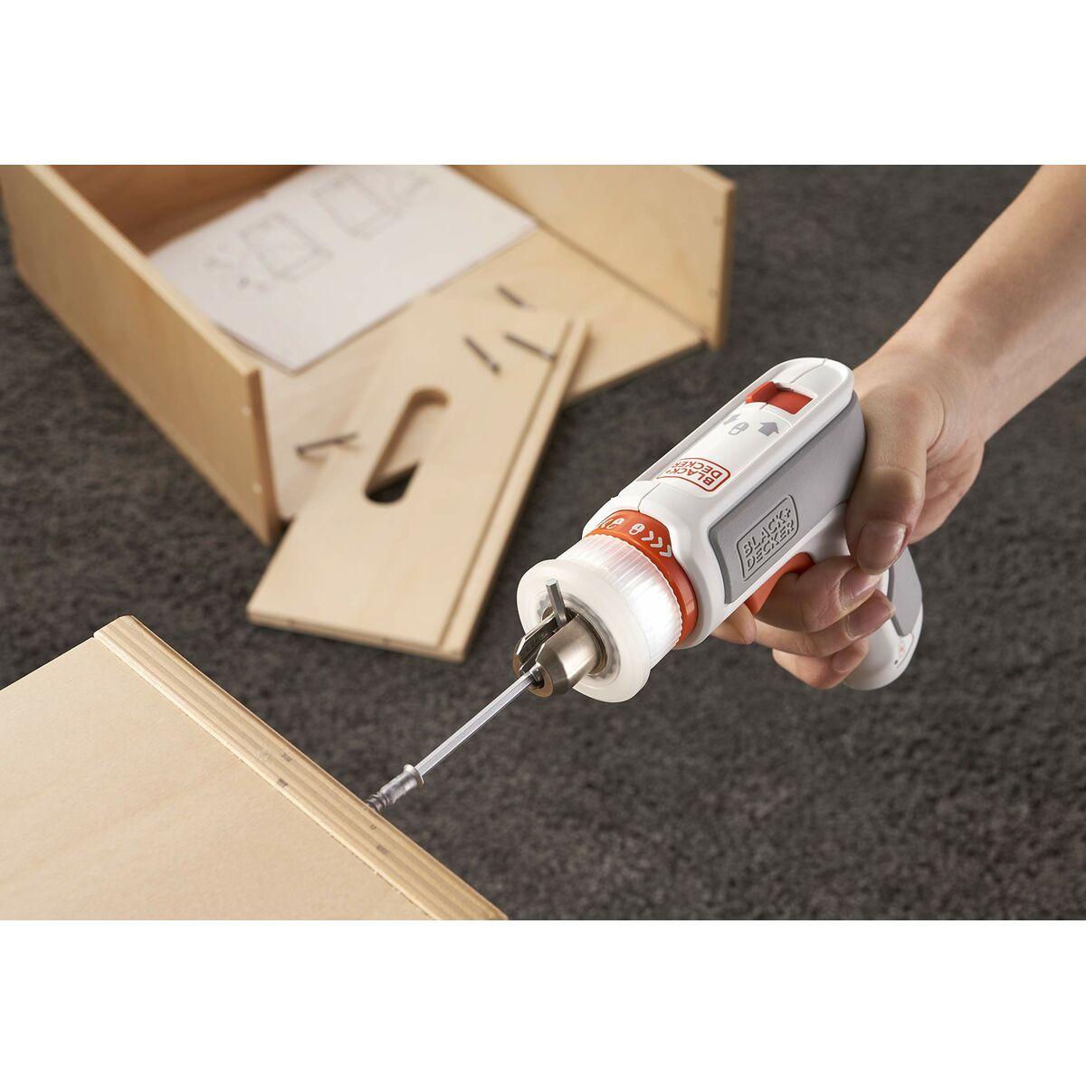 Atornillador eléctrico Black & Decker BCRTA01 3,6 V