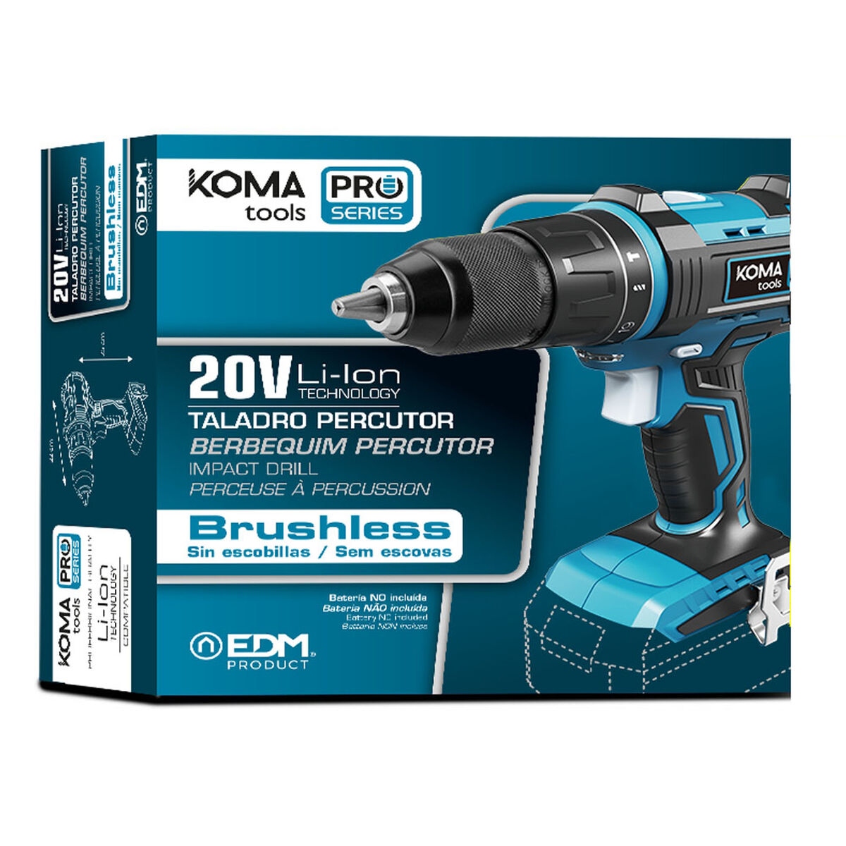 Atornillador eléctrico Koma Tools Pro Series