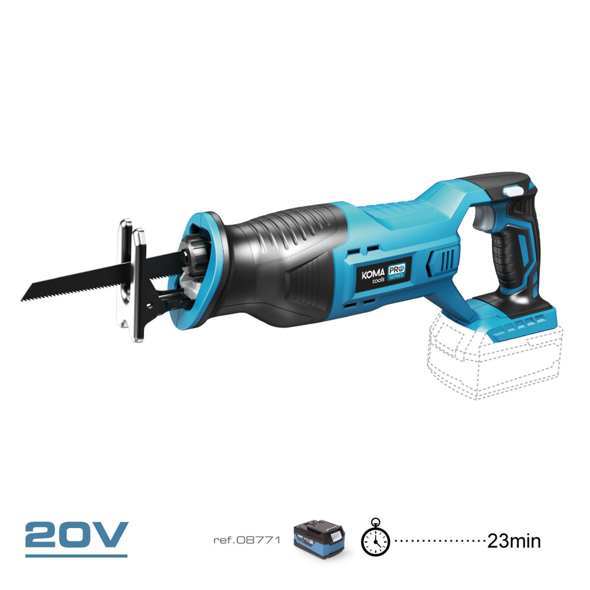 Sierra de Sable Koma Tools Pro Series