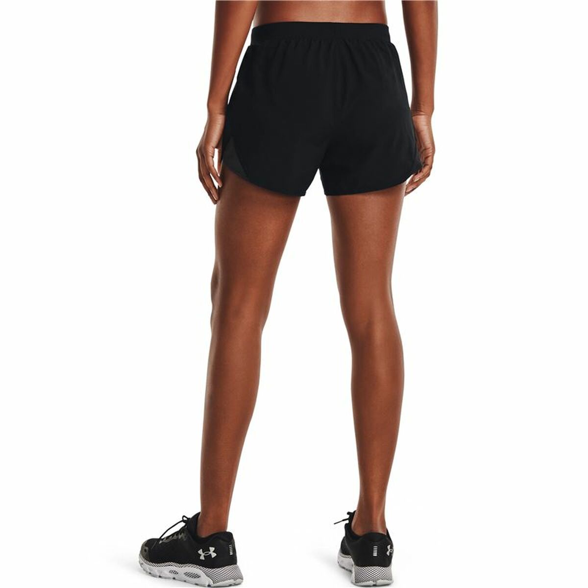 Pantalones Cortos Deportivos para Mujer Under Armour Fly-By 2.0 Negro