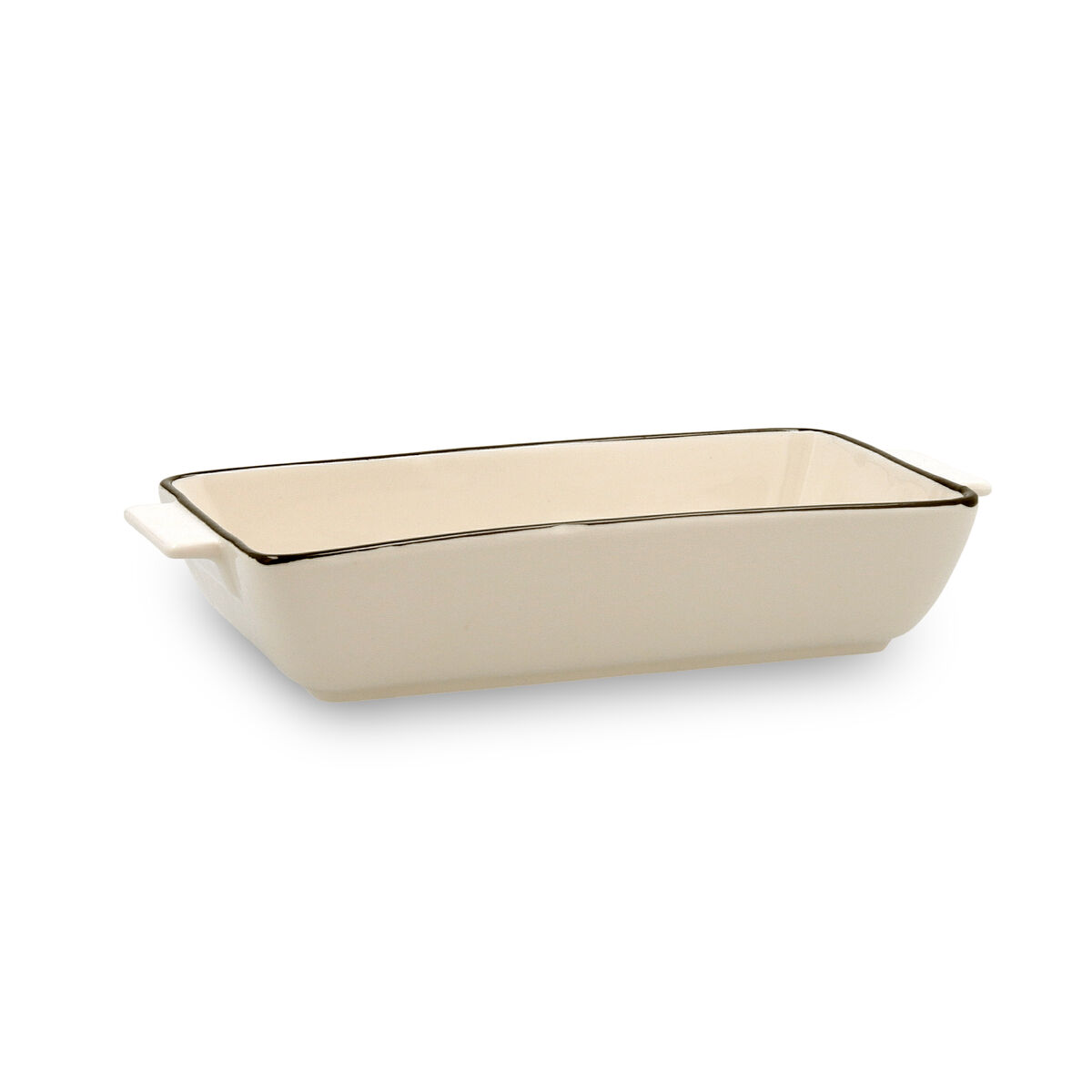 Cazuela Quid Cocco Cerámica Blanco (23 x 11 x 4,5 cm) (Pack 12x)