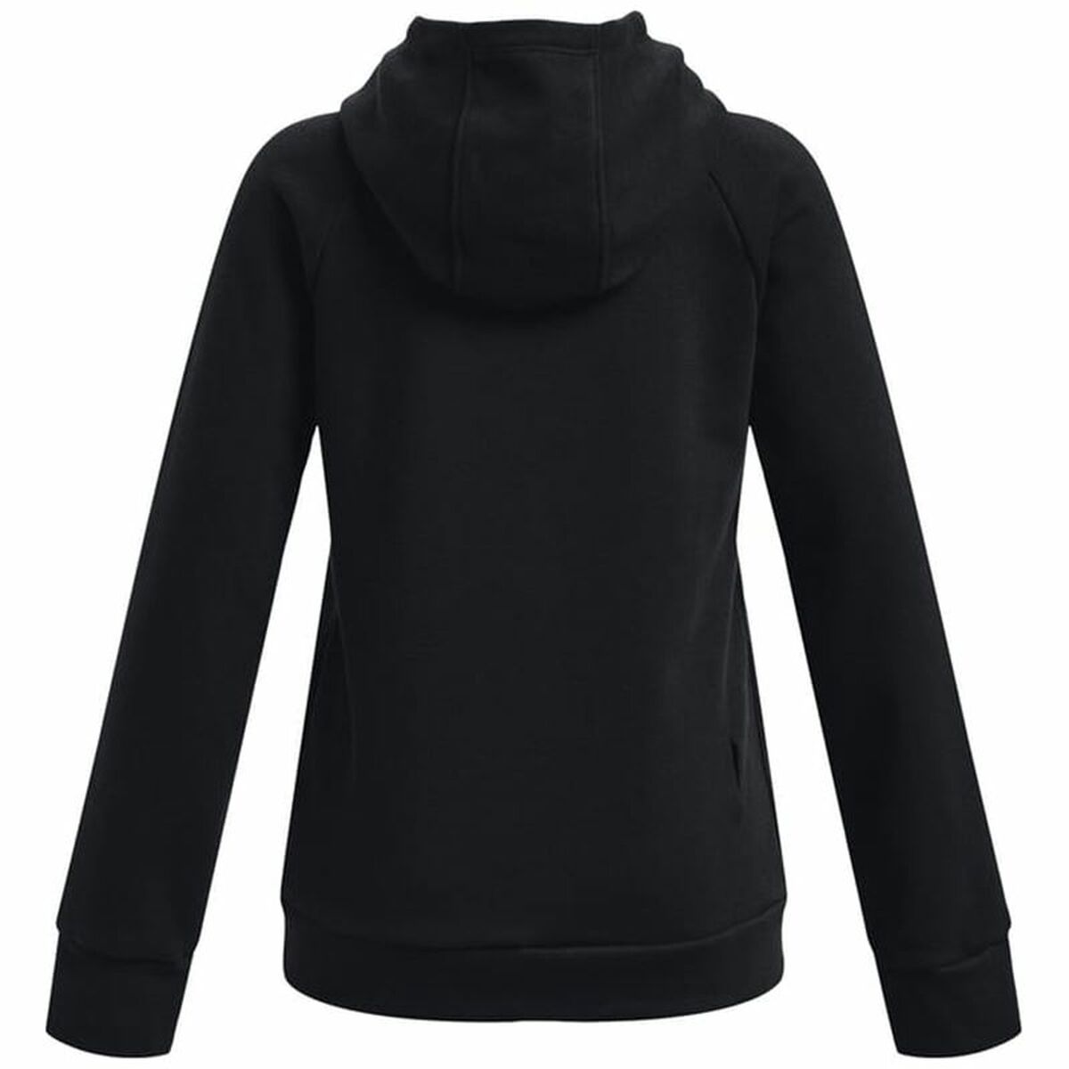 Sudadera con Capucha Niña Under Armour Rival Big Logo Negro