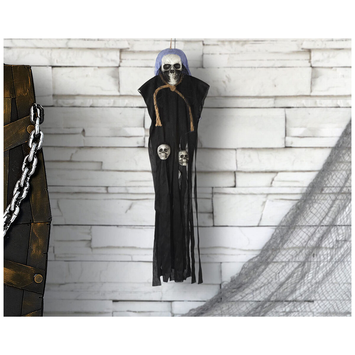 Calavera Halloween Colgante 70 cm