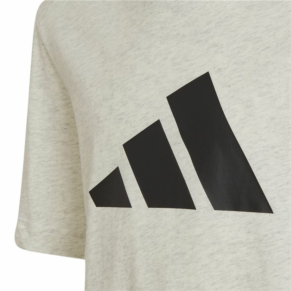 Camiseta de Manga Corta Infantil Adidas Future Icons Gris