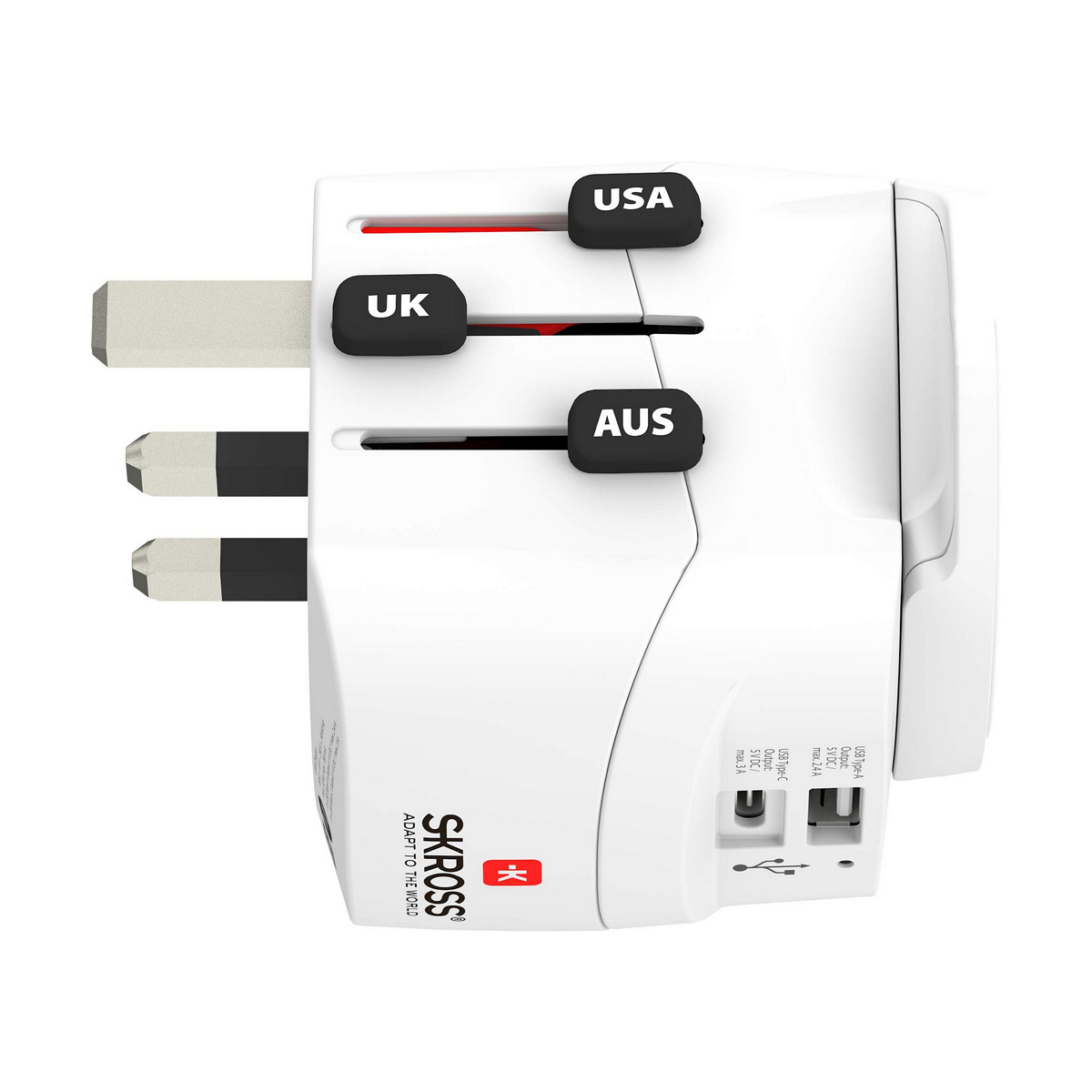 Adaptador de Enchufe Universal de Viaje Skross 1302472
