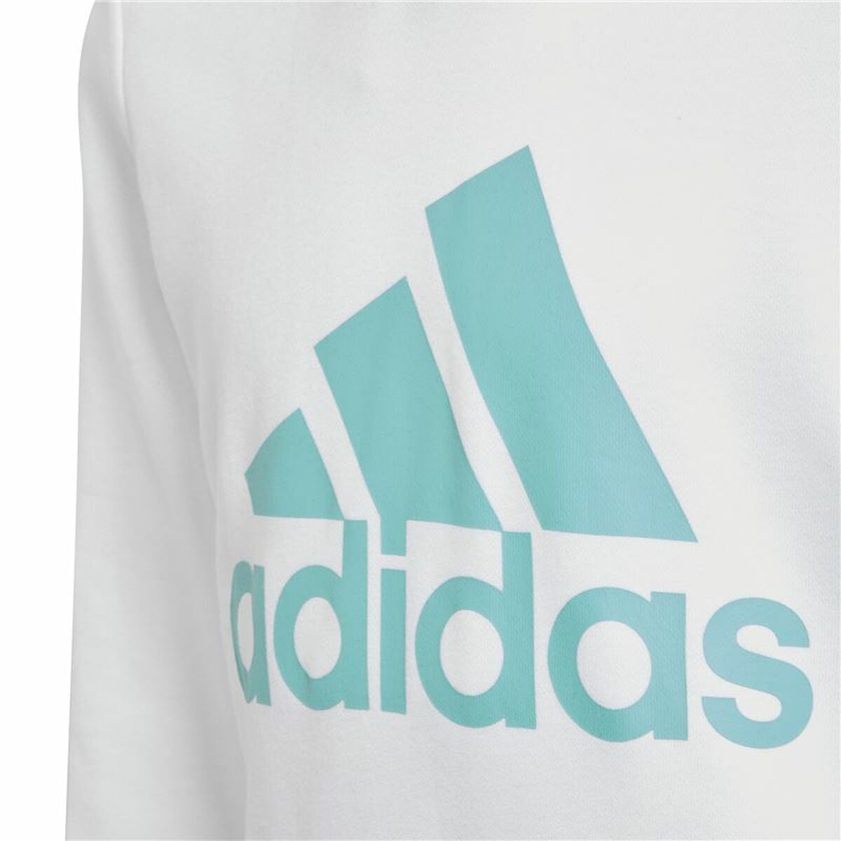Sudadera con Capucha Niño Adidas Azul Blanco