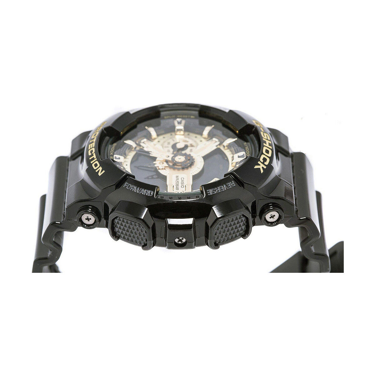 Reloj Hombre Casio G-Shock GA-110GB-1AER Negro Oro Gris (Ø 55 mm)