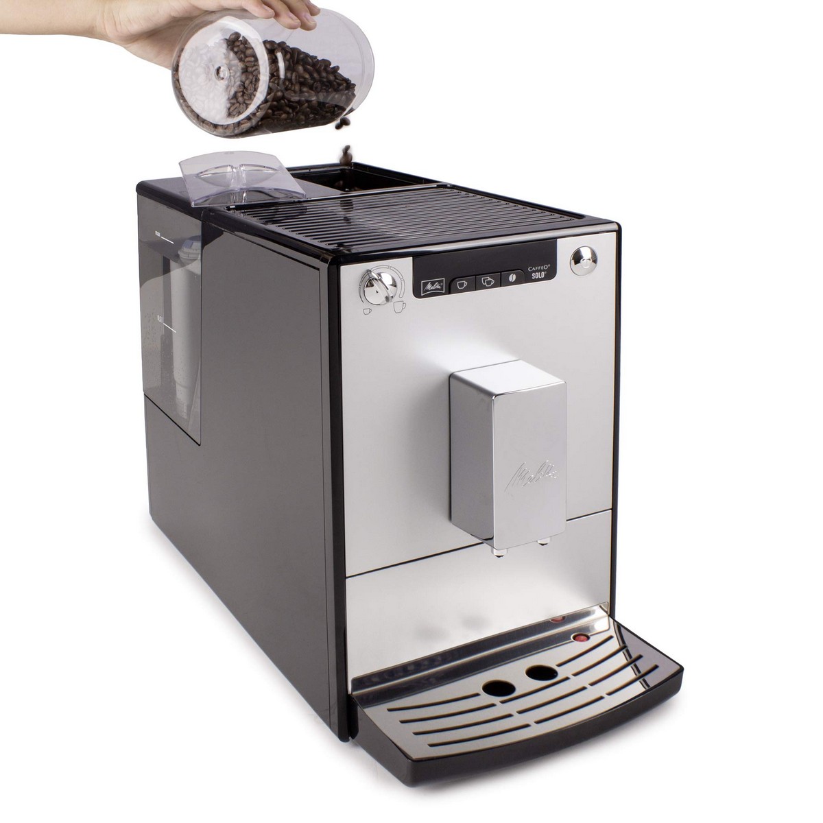 Cafetera Superautomática Melitta Solo Silver E950-103 Plateado 1400 W 1450 W 15 bar 1,2 L 1400 W
