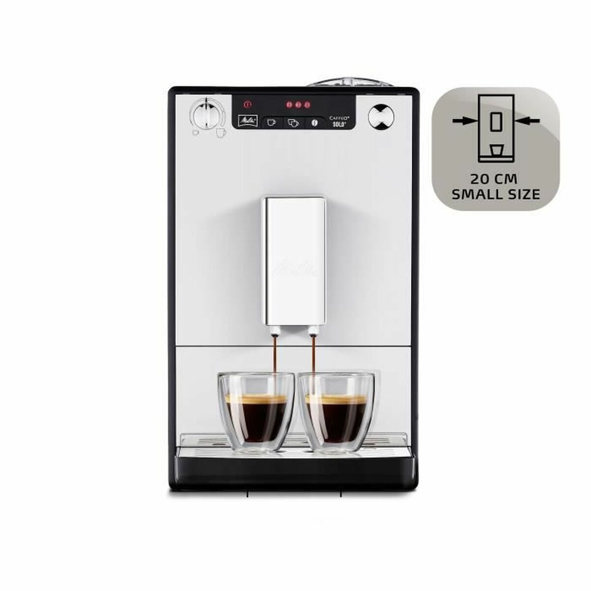 Cafetera Superautomática Melitta Solo Silver E950-103 Plateado 1400 W 1450 W 15 bar 1,2 L 1400 W