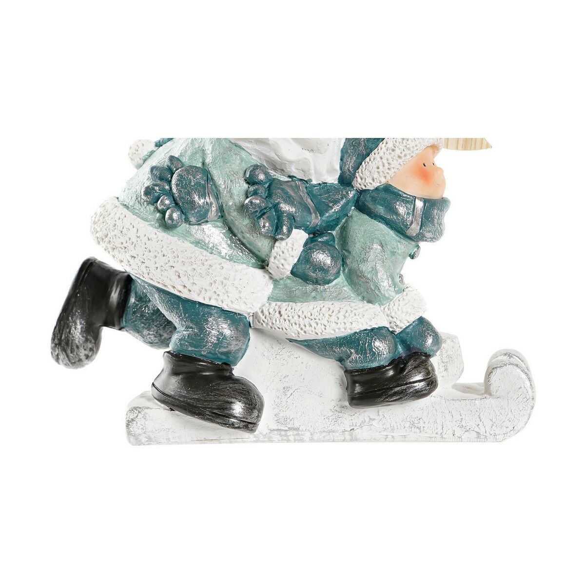 Adorno Navideño DKD Home Decor Resina (20 x 9 x 22 cm) (3 Unidades)