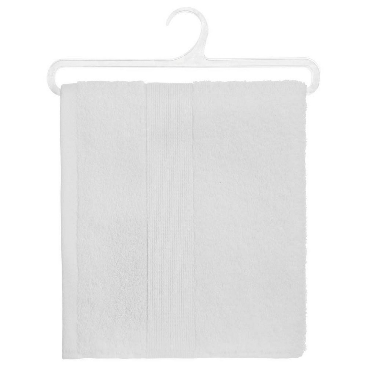 Toalla de baño Atmosphera Algodón Blanco 450 g/m² (50 x 90 cm)