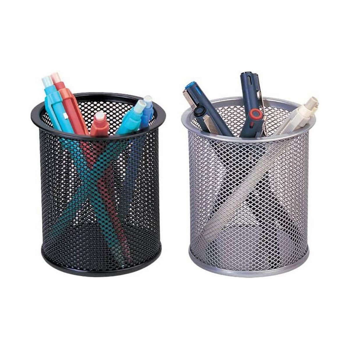 Portalápices Q-Connect Metal (8,6 x 10,5 cm)