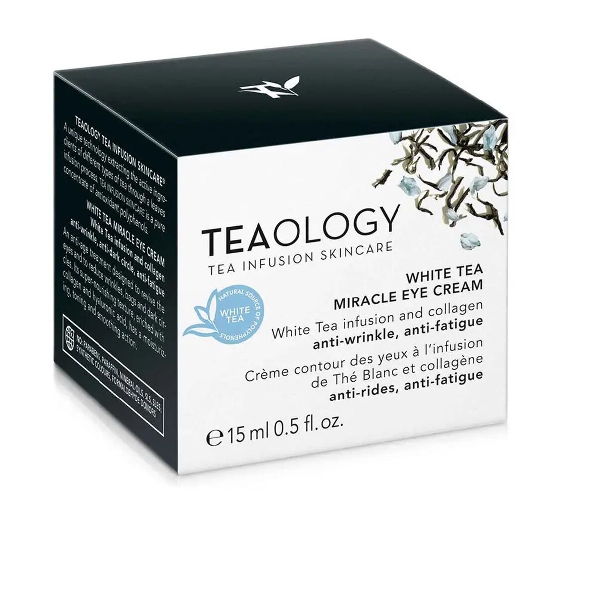 Crema Antiedad para Contorno de Ojos Teaology Té Blanco (15 ml)