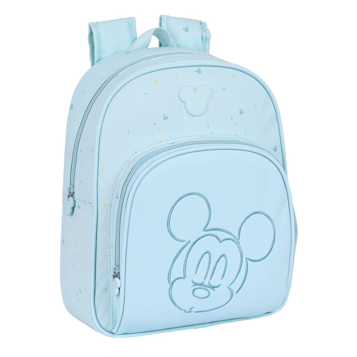 Mochila Escolar Mickey Mouse Clubhouse Baby Azul claro 28 x 34 x 10 cm