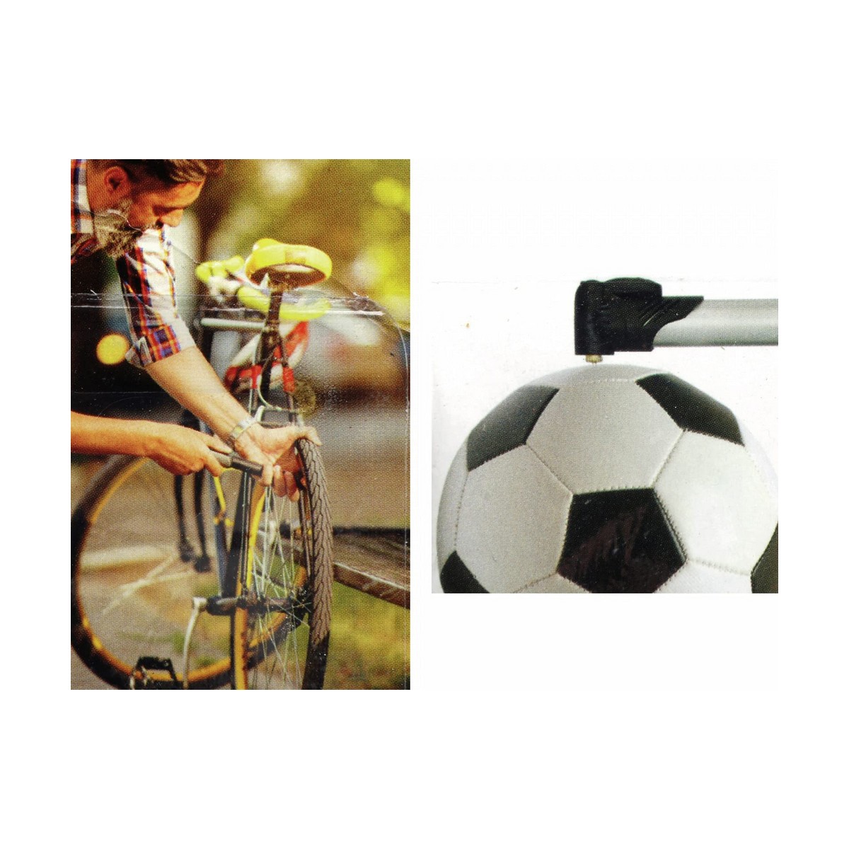 Bomba de aire Dunlop Mini Negro